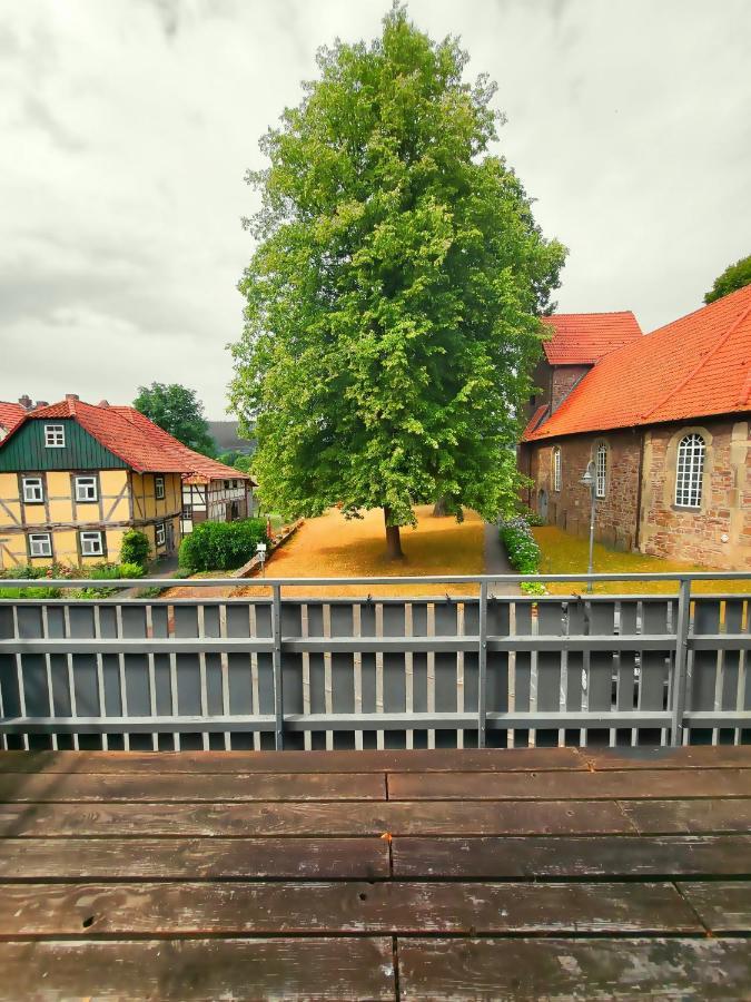 Gaestehaus Am Weser-Radweg Hannoversch Münden Exterior foto