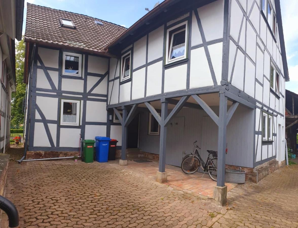 Gaestehaus Am Weser-Radweg Hannoversch Münden Exterior foto
